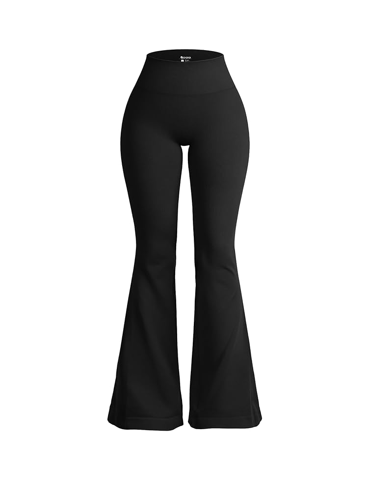 Wide Waistband Yoga Flare Pants – Comfort Meets Style